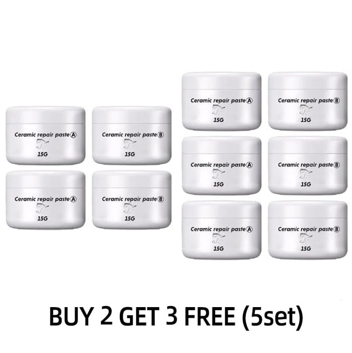 CeramicPaste - Keramiska plattor Kakel Reparation Klistra Set