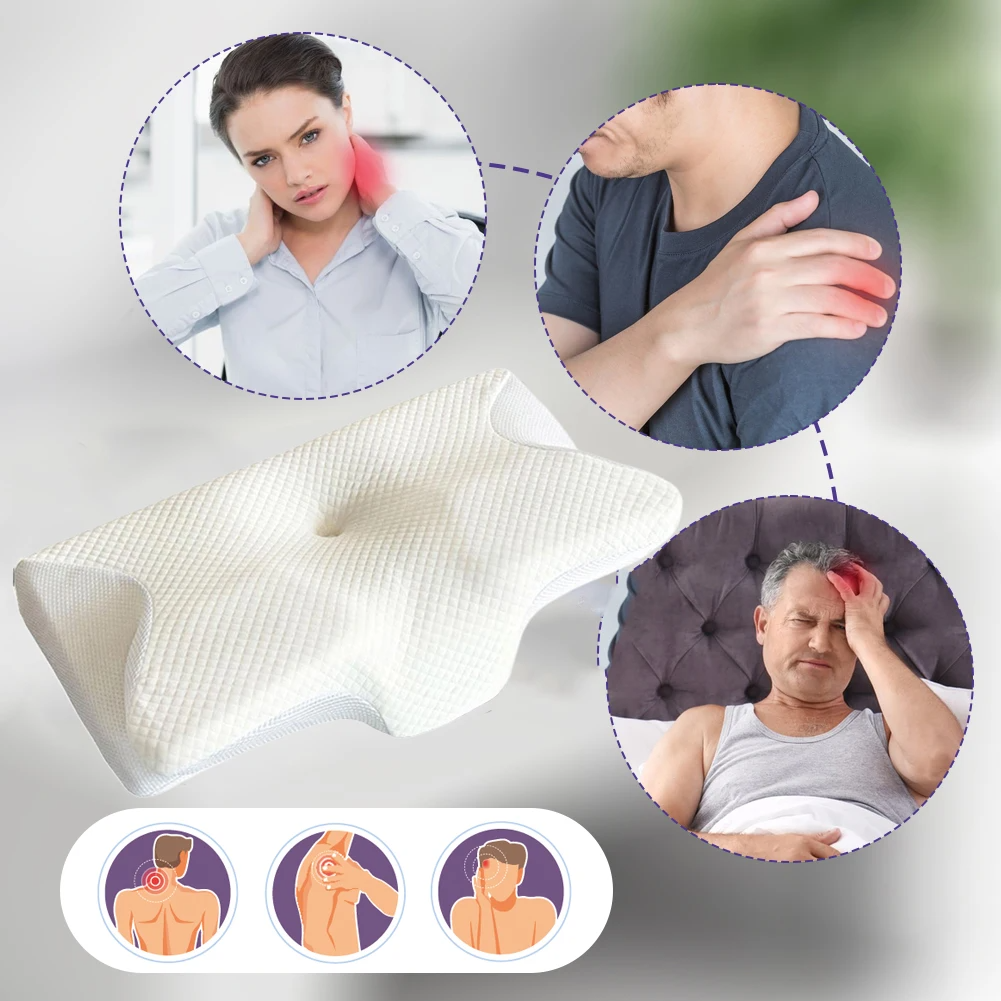 CurvePillow - Mjuk Ergonomisk Kurva Kudde