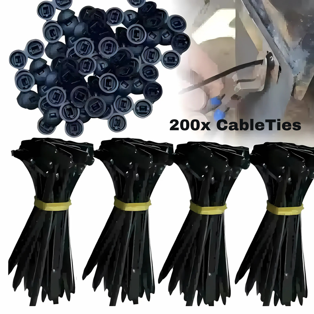 CableTies: Enkelt Universell Spänne Kabelband