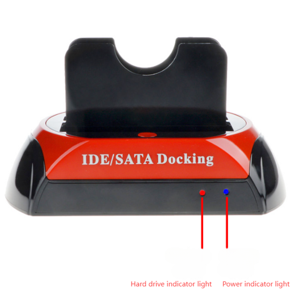 DataDock - Multifunktionell Hårddisk Kortläsare Dock