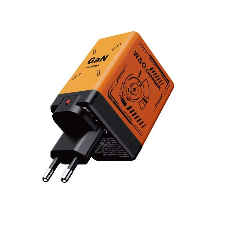 DualCharger: Snabbladdning Dubbel Indragbar Kabel Reseladdare