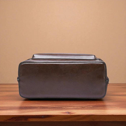 Klassisk dobbeltglidelåslomme rygsæk - elegant design