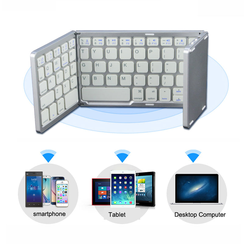 Vikbart Bluetooth-tangentbord