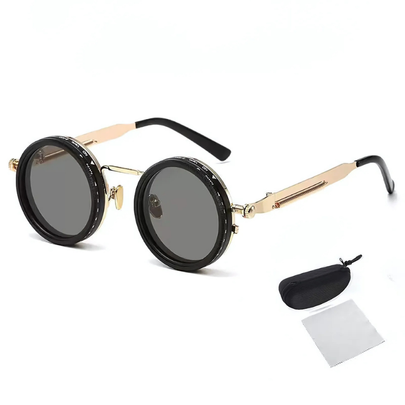 AdjustableSunglass: Starkt Till Svagt Ljus Justerbar Dimningssolglasögon Med Fodral