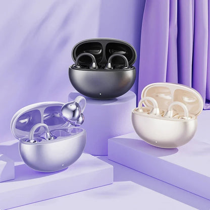 Clip-OnEarphone: Multifunktionell Klar Ljud Bekväm Clip-On Hörtelefon