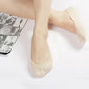 Anti-slip osynliga strumpor