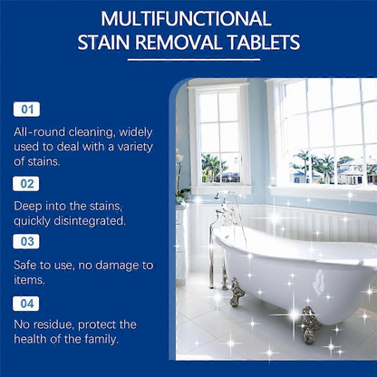 Cleaner Pro° TotalClean: Multi Åtgärd Bio-Enzym Totalt Rengör Tabletter