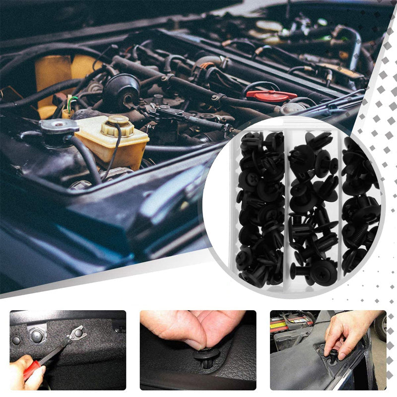 CarClips 1+1 GRATIS – Universell Användning Kraftig Bilreparation Klipp