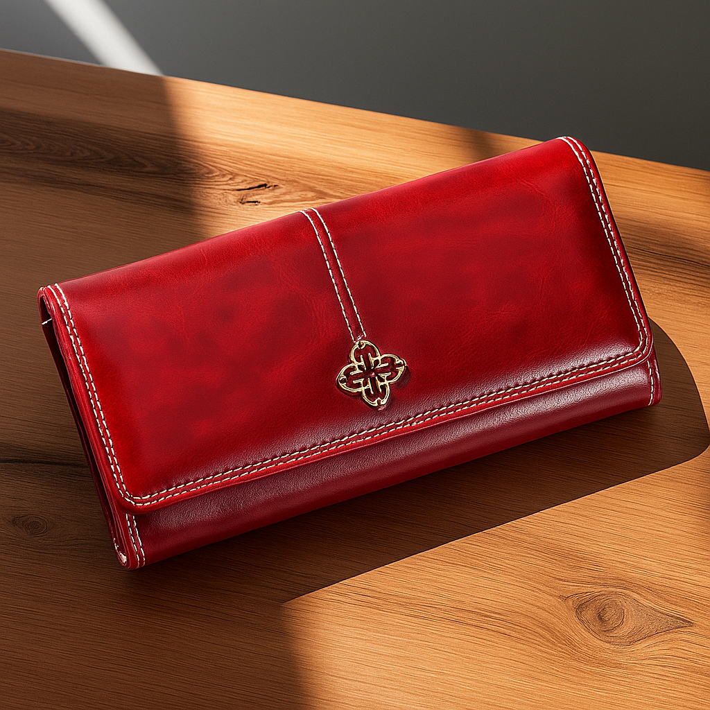 Trendy to-vejs lommebog fra Eva