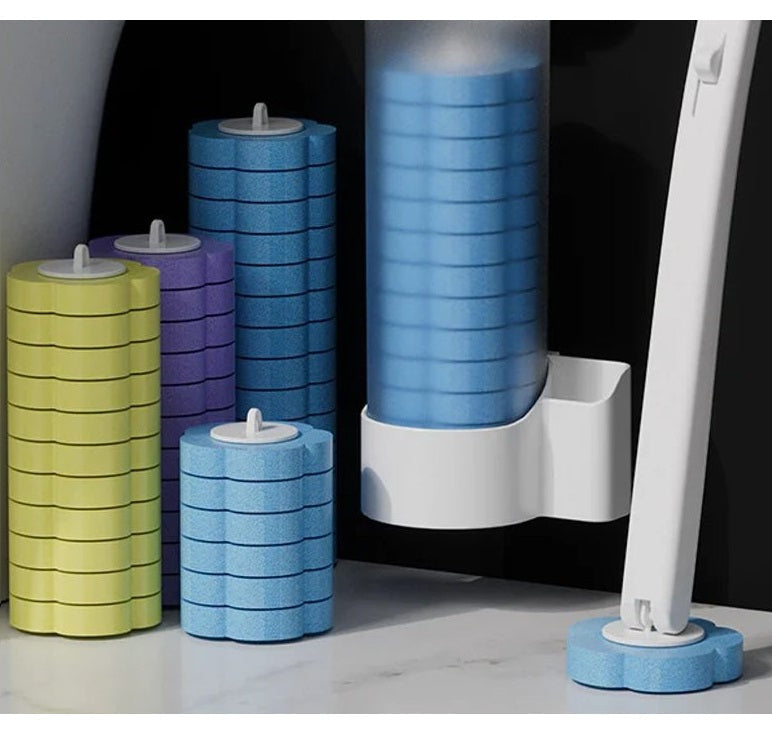 Cleaner Pro° ToiletCleaner: Engångstoalettborste Huvud Rengöringsset