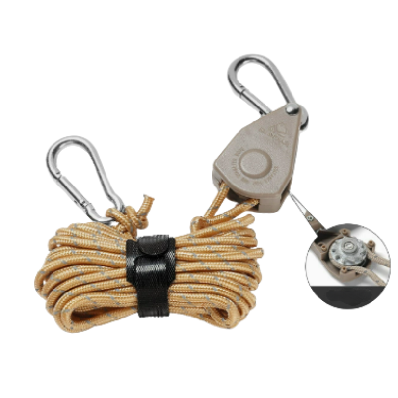 CampingRope - Justerbar Remskiva Camping Rep
