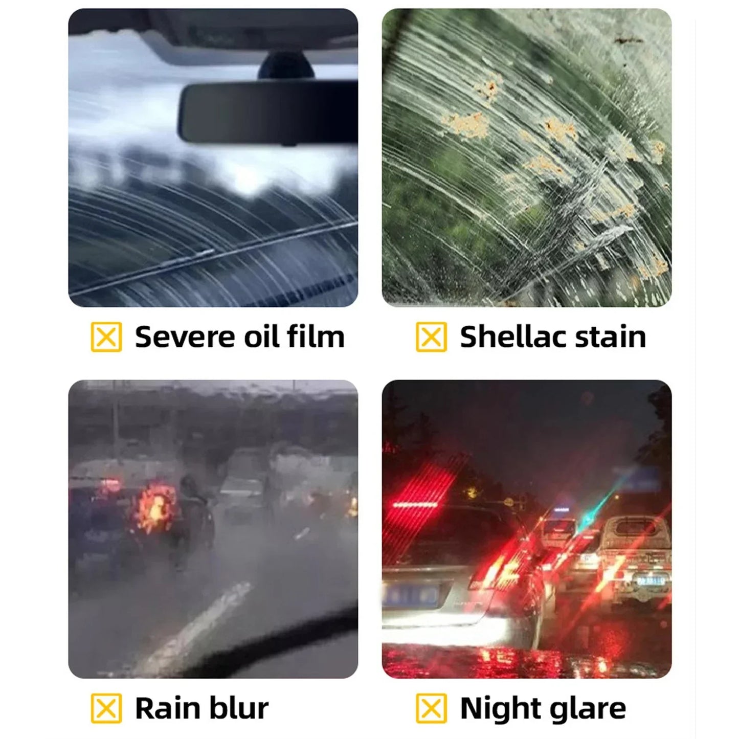 Cleaner Pro° GlassPolisher 1+1 GRATIS: Bil Glas Rengöringsmedel Och Poleringsmedel Vätska