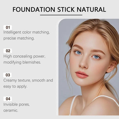 CompactFoundation: Kompakt Färg Förändring Full Täckning Foundation Kräm Stick