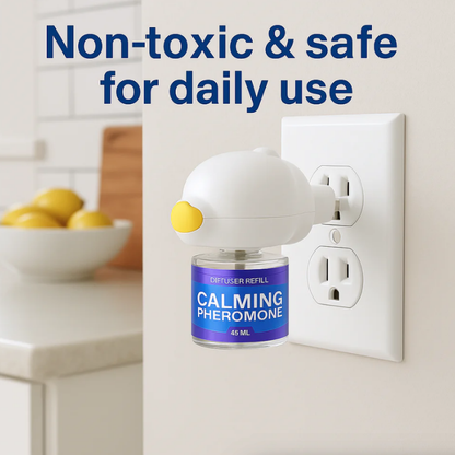 DogCatFri™  PetDiffuser: Husdjur Lugnande Feromon Diffusor-Set