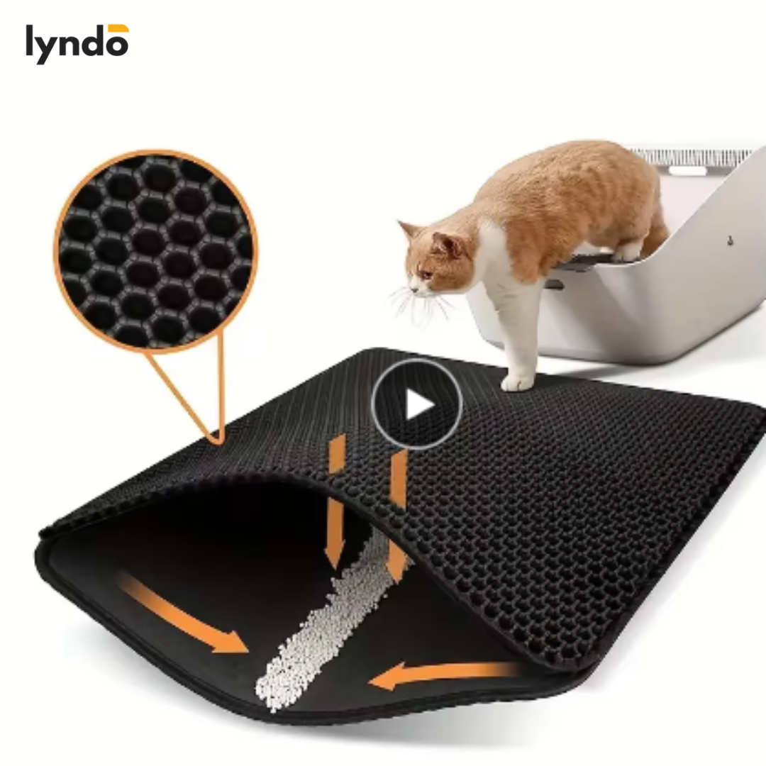 Rubbo™ - Slitstark kattsandsmatta