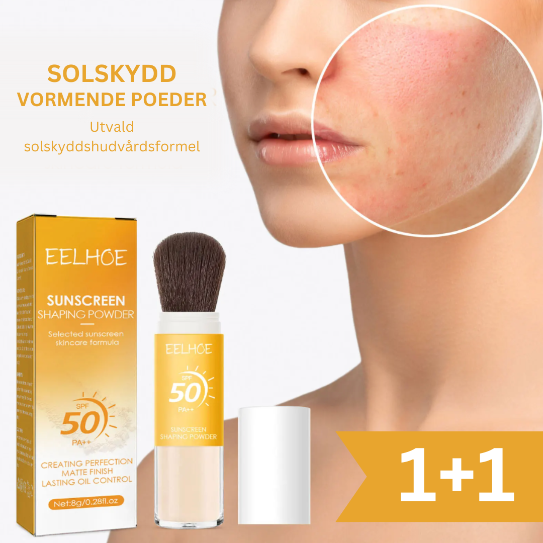 Spf50 Löst Puder Solskydd (1+1)