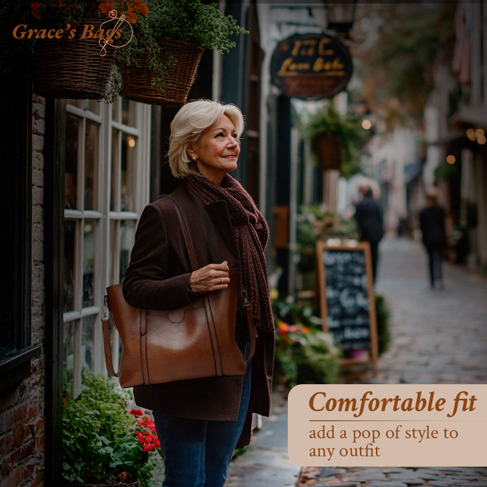 Astrid sin vintage skuldertaske