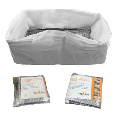 Catfri® WasteFilter 1+1 GRATIS: Återanvändbara Kattsands Liners För Avfall Borttagning