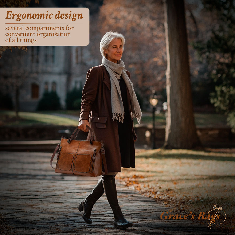 Elegant og tidløs skuldertaske | Mayas Tidløse Elegance