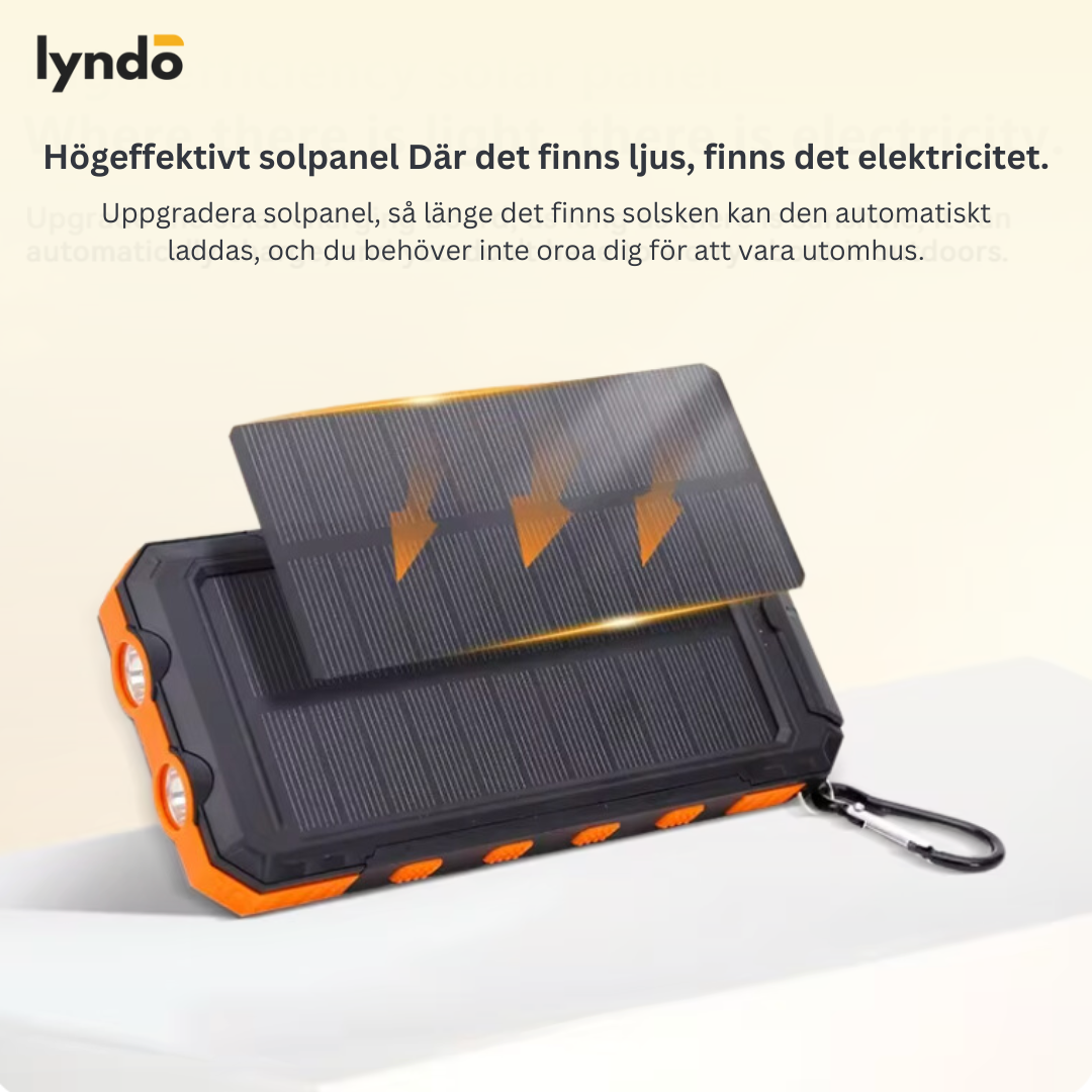 SOLARBOOST | KRAFTFULL LADDNING MED SOLCELLER