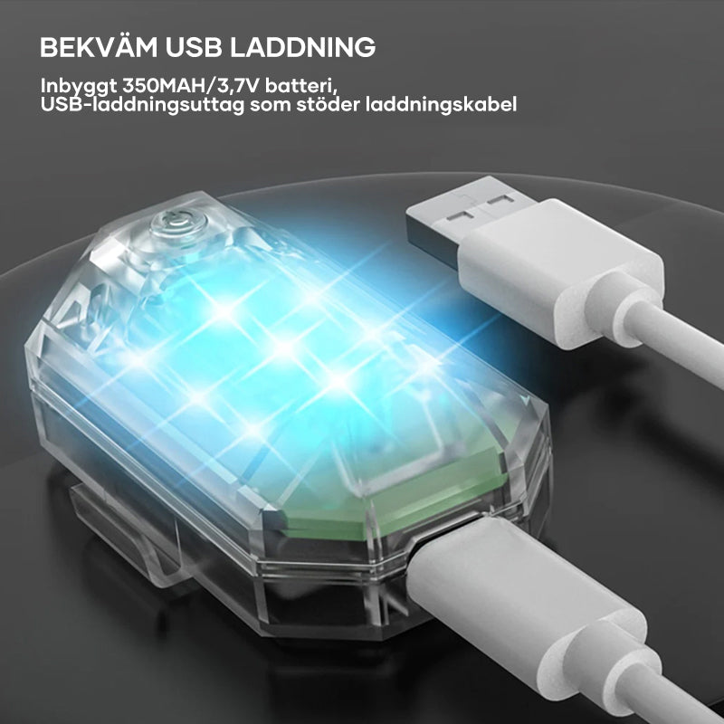 Trådlös LED-blixt (1+1 GRATIS!)