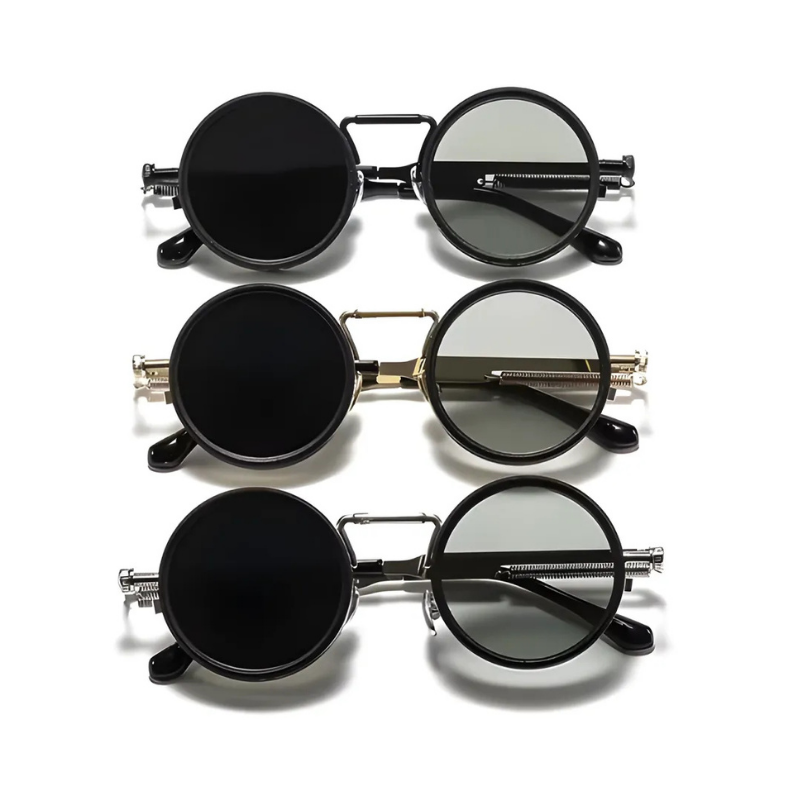 AdjustableSunglass: Starkt Till Svagt Ljus Justerbar Dimningssolglasögon Med Fodral