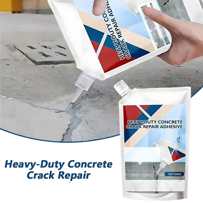 CrackFix 1+1 GRATIS - Tung Beläggning Betong Sprickreparation Lim