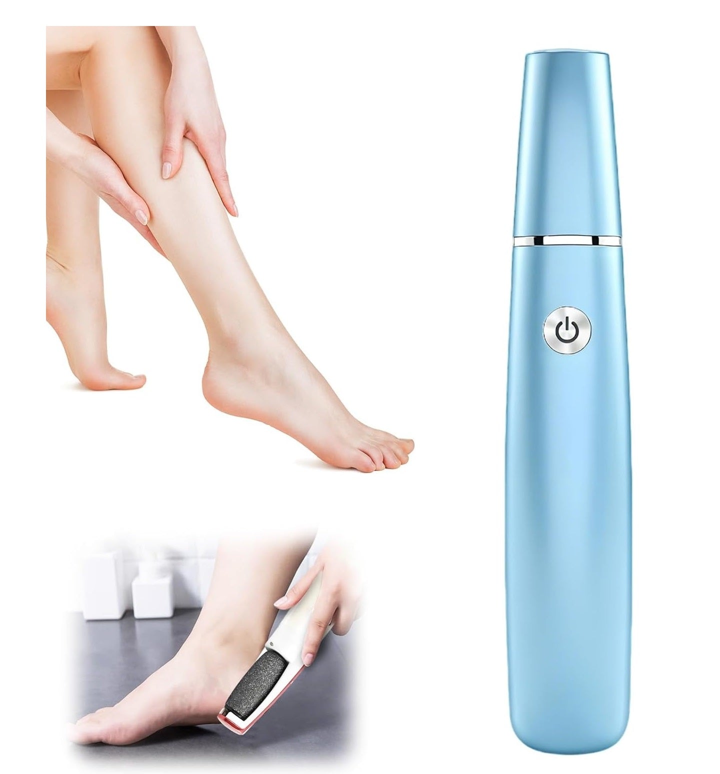 CallusGrinder 1+1 GRATIS - Elektrisk Fot Kvarn Kallus Avlägsnare