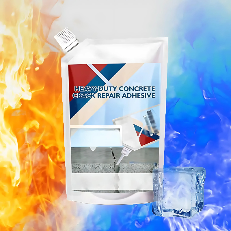 CrackFix 1+1 GRATIS - Tung Beläggning Betong Sprickreparation Lim