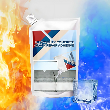 CrackFix 1+1 GRATIS - Tung Beläggning Betong Sprickreparation Lim