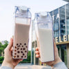 Transparent mjölkkartong