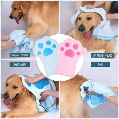 DogCatFri™ FreshPaws: Snabbt Torka Färsk Sällskapsdjur Tassar Rengöring Vård Uppsättning