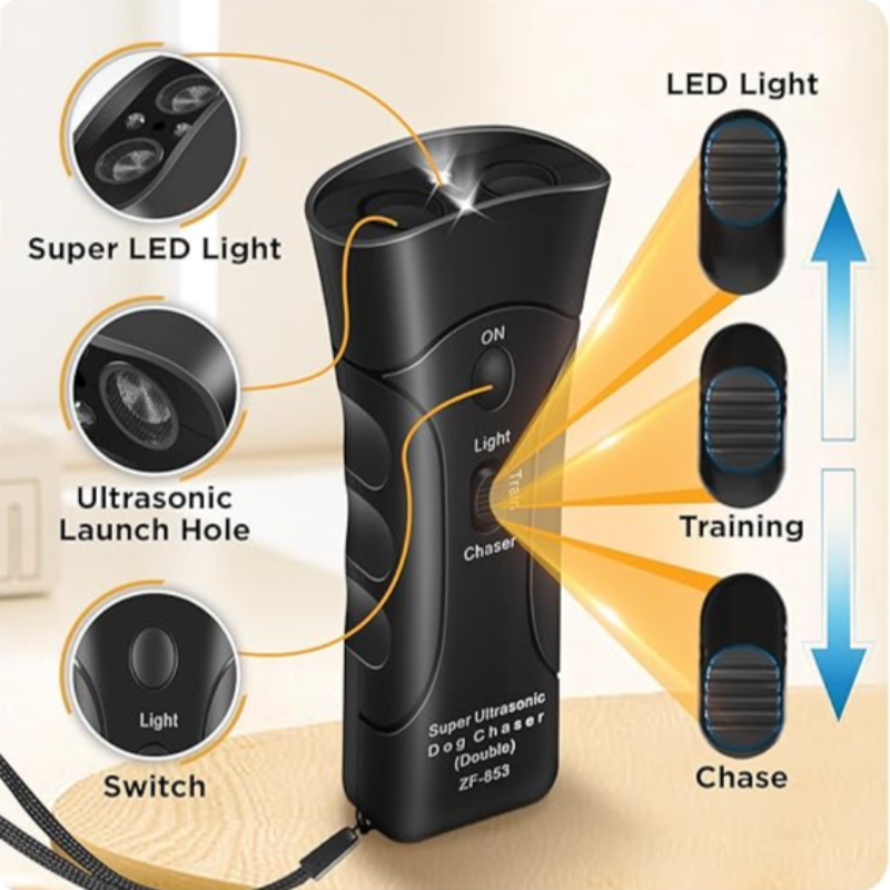 DogFri™ BarkControl: Ultraljuds Bark Kontrollera Och Utbildning Anordning