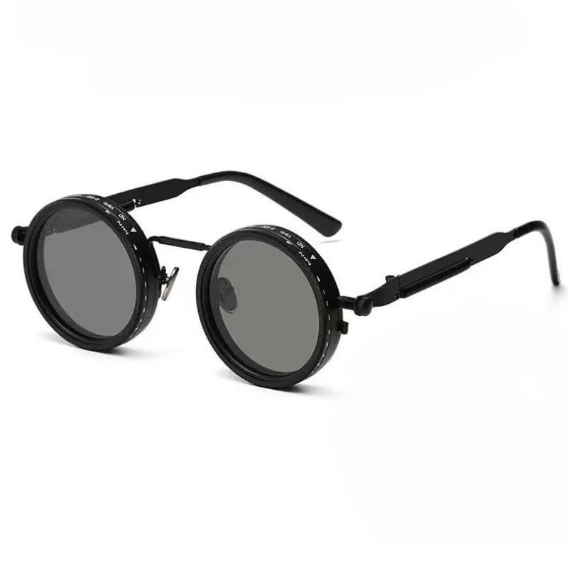 AdjustableSunglass: Starkt Till Svagt Ljus Justerbar Dimningssolglasögon Med Fodral