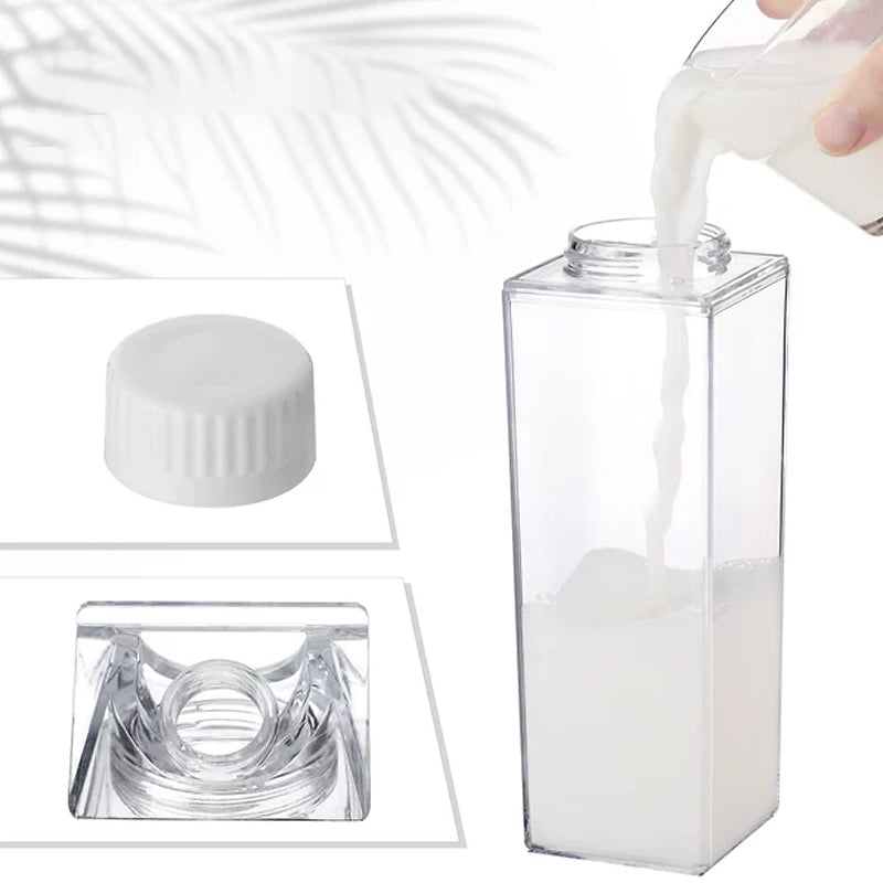Transparent mjölkkartong