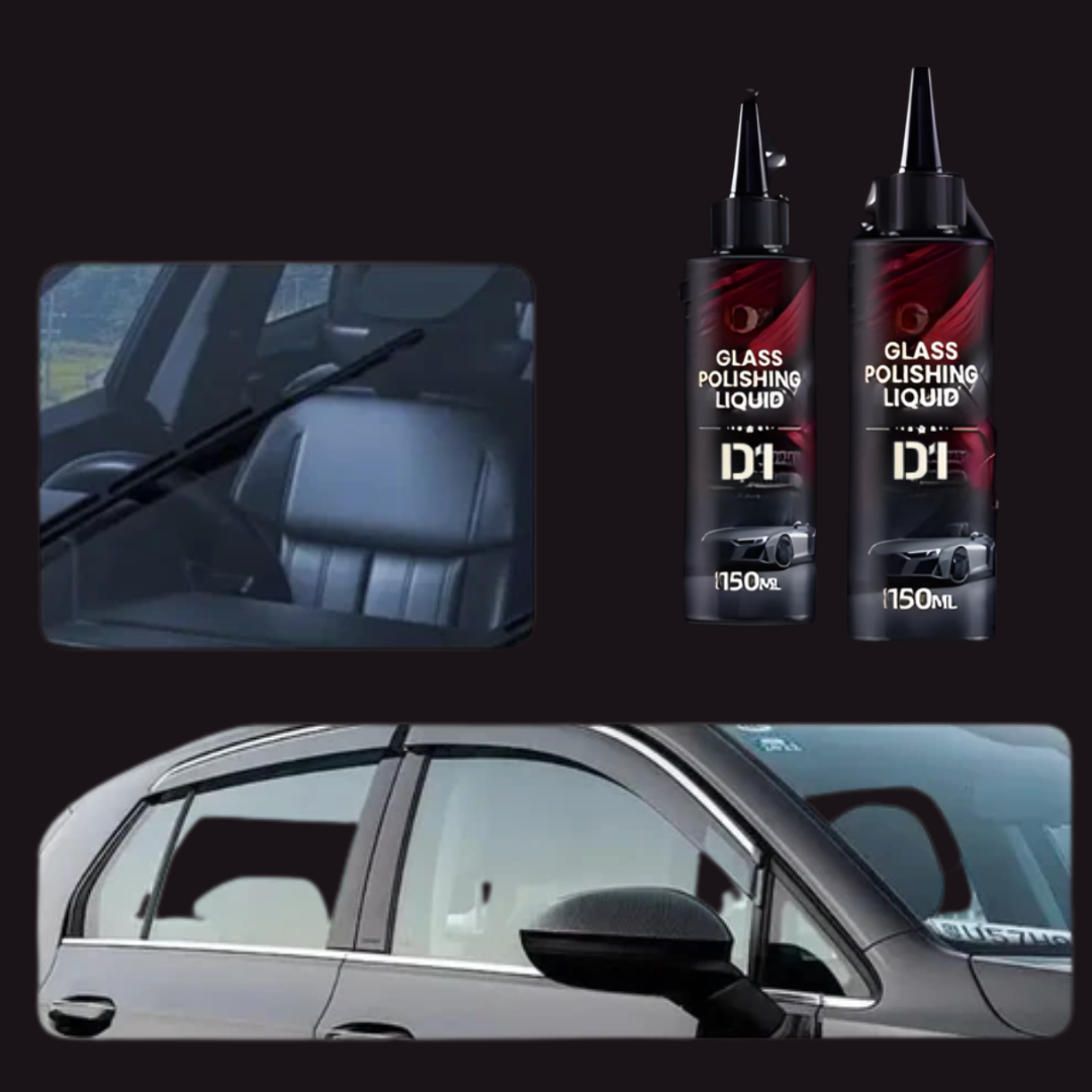Cleaner Pro° GlassPolisher 1+1 GRATIS: Bil Glas Rengöringsmedel Och Poleringsmedel Vätska
