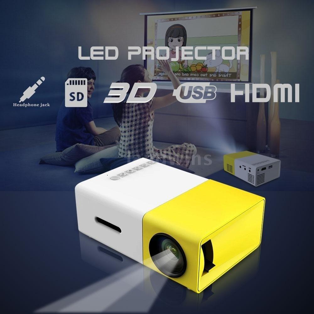 Mini bärbar projektor