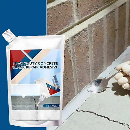 CrackFix 1+1 GRATIS - Tung Beläggning Betong Sprickreparation Lim