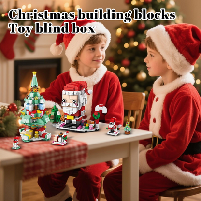 ChristmasBlocks: Jul Advent Kalender Bygg Klossar Set