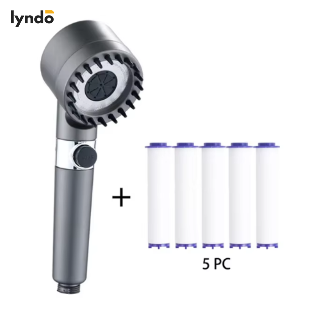 HYDROFORCE | KRAFTFULLT DUSCHHUVUD MED 3 INSTÄLLNINGAR