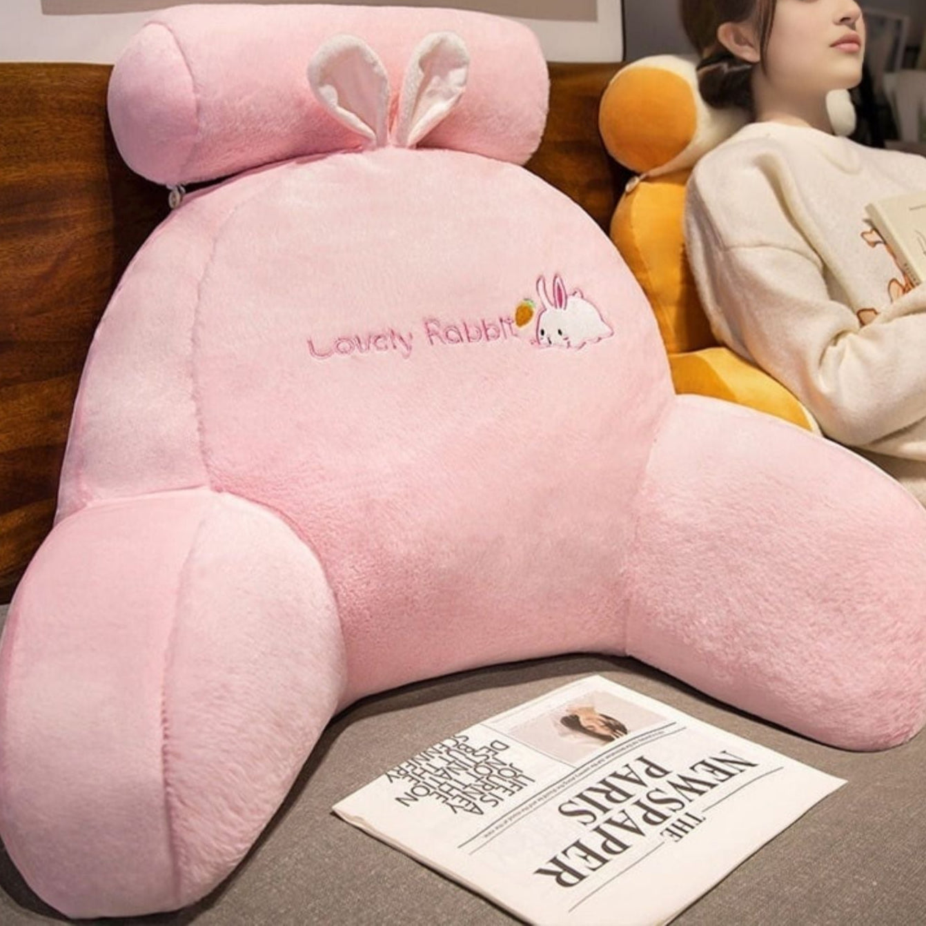 ComfyPillow - Soffa Och Säng Mjuk Rygg Stödkudde