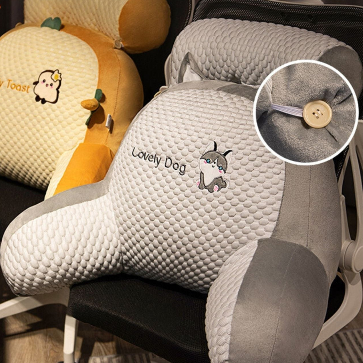 ComfyPillow - Soffa Och Säng Mjuk Rygg Stödkudde