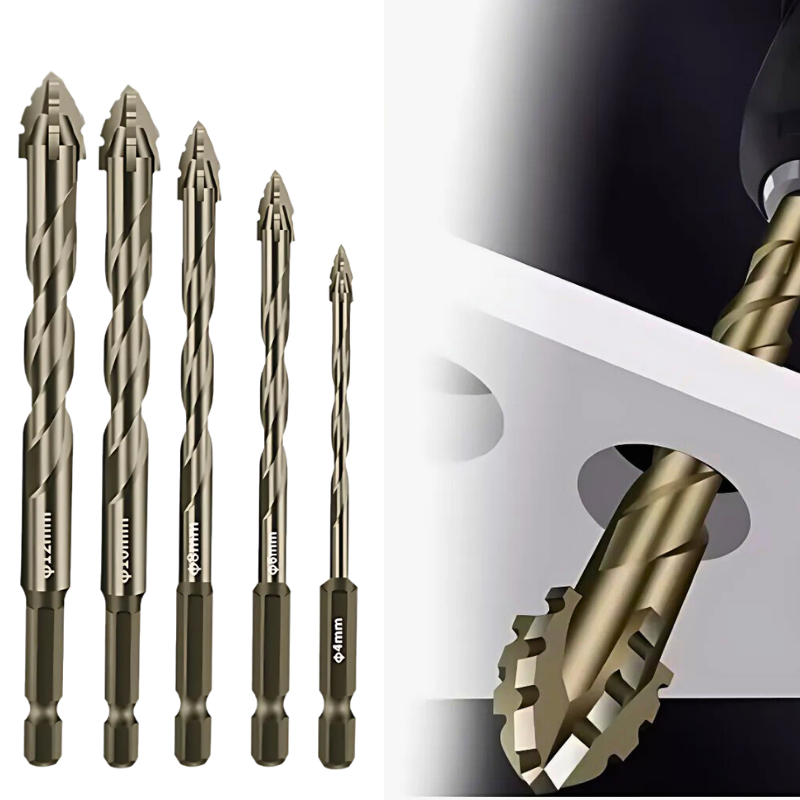 DrillBit: Multifunktionell Hög Prestanda Skarp Och Hållbar Borrbits Set