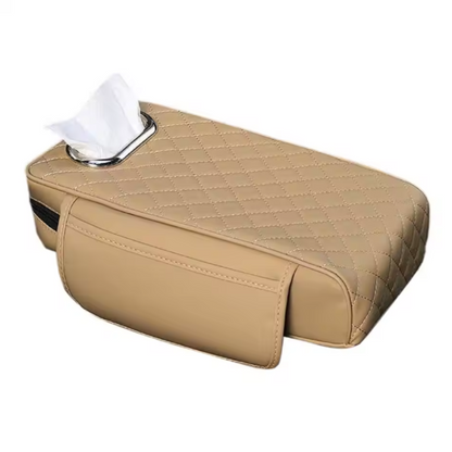 ArmrestCover: Universellt Stöd För Bilarmstöd Omslag Med Förvaringsfickor