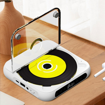 CDPlayer: Bärbar Bluetooth Och Trådbunden CD-Spelare