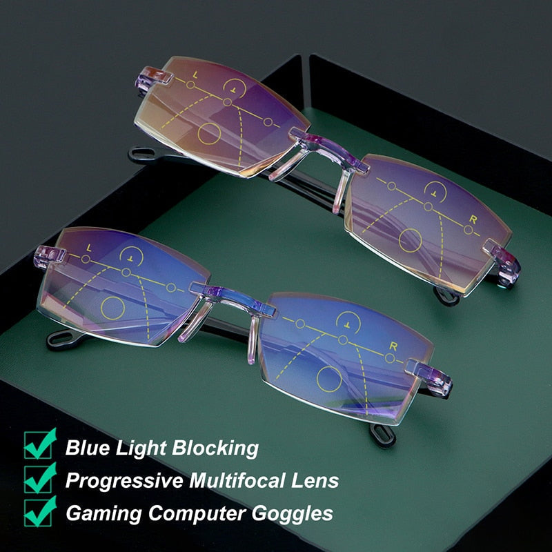 Intelligent Zoom läsglasögon