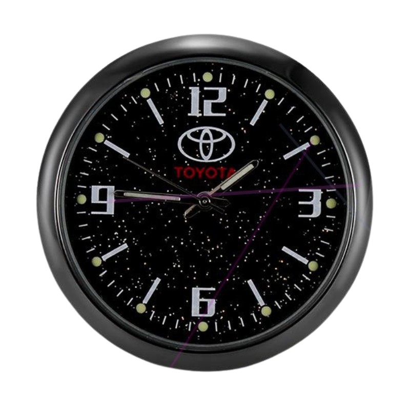CarClock 1+1 GRATIS: Elegant Kvartsklocka Bilklocka För Alla Fordon