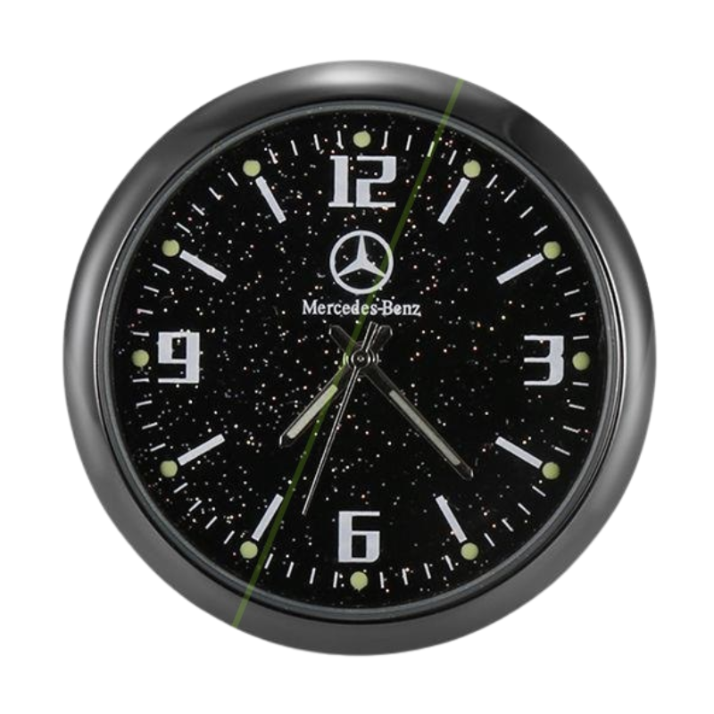 CarClock 1+1 GRATIS: Elegant Kvartsklocka Bilklocka För Alla Fordon