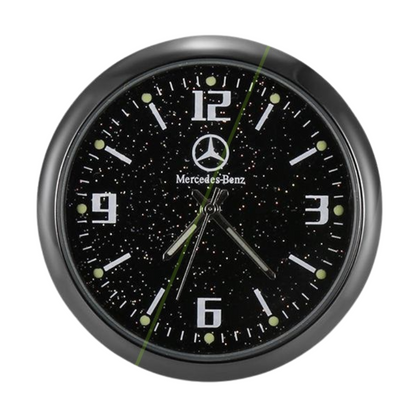 CarClock 1+1 GRATIS: Elegant Kvartsklocka Bilklocka För Alla Fordon