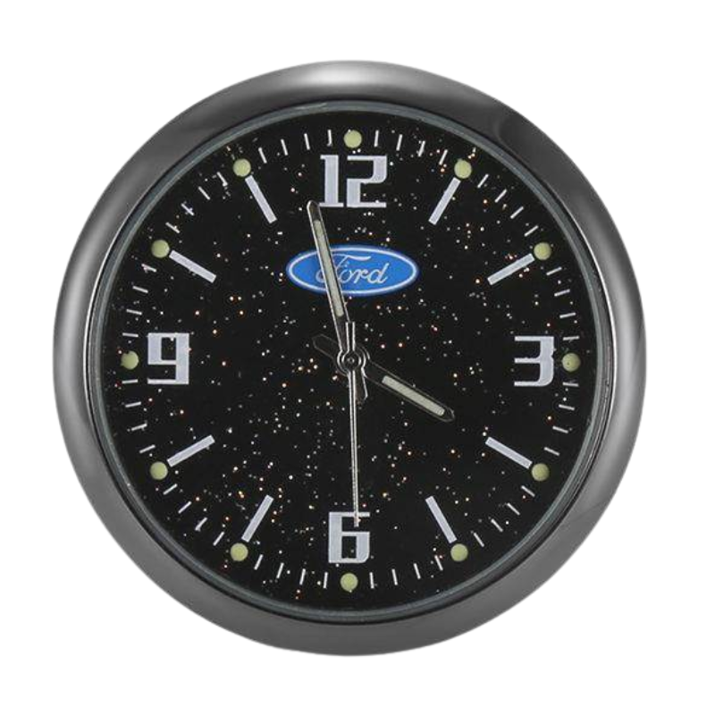 CarClock 1+1 GRATIS: Elegant Kvartsklocka Bilklocka För Alla Fordon